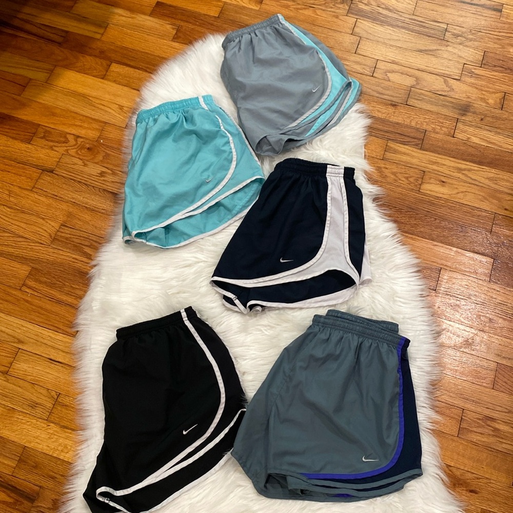 Lot of 5 Nike Dri-Fit Tempo XL shorts (Norts)